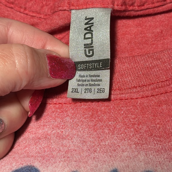 Atlanta Braves Ladies Sublimation Distressed Tee, EUC, Size 2X - Picture 3 of 6